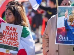A paz mundial depende do fim da ditadura no Irão, e não da vitória na guerra