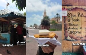 ‘Influencer’ deu patacón de Cartagena no lugar mais antigo da cidade: “O sabor é bem diferente”
