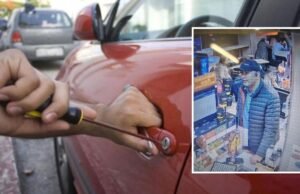 Devido à instabilidade em Bogotá, o suposto ladrão que quebrou o vidro do carro postou nas redes sociais: “Foto de um rato”
