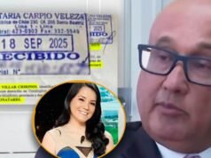 Lizeth Linares: O tabelião revela os detalhes do selo que mostra a fraude nos documentos de Marisel Linares sobre a doação do carro a Adrián Villar