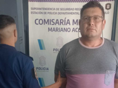 Eles prenderam um homem pela explosão na fábrica de engarrafamento Merlo