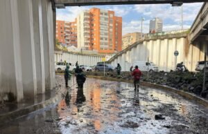Caiu na área deprimida da Rota 94 com NQS devido ao granizo em Bogotá: autoridades avisam se a passagem for liberada