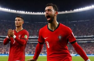 Bruno Fernandes manifestou alegria por jogar no Estádio Azteca e lamenta ausência de Cristiano Ronaldo contra o México