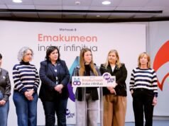 Vaquero (PNV) afirmou que as mulheres precisam “completar o início de ter mais poder” e “influência” na política