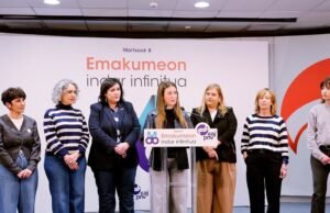 Vaquero (PNV) afirmou que as mulheres precisam “completar o início de ter mais poder” e “influência” na política