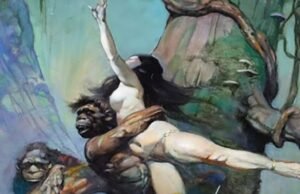 O trabalho de Frank Frazetta, o maior artista de quadrinhos, continua a definir o ritmo da bela arte.