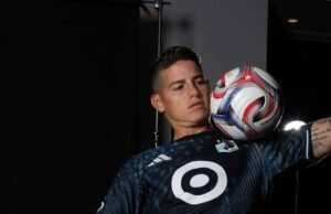 James Rodríguez já marcou sua primeira data no Minnesota United, onde veio se preparar para a Copa do Mundo onde jogará pela Colômbia.