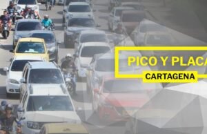 El Pico y Placa em Cartagena, sexta-feira, 13 de março de 2026: carros particulares e táxis não circulam