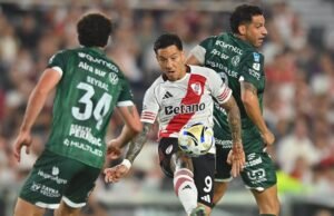 Com gol de Driussi, River Plate vence Sarmiento no Apertura