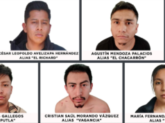 Eles deram a cinco criminosos do CJNG 600 anos de prisão por matar três pessoas em Metepec
