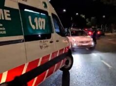 Um incêndio em um prédio em Belgrano: duas pessoas ficaram presas e muitos vizinhos foram desalojados