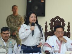 A ministra Denisse Miralles anunciou que hoje se reunirá com Fernando Rospigliosi em uma rodada de reuniões pré-eleitorais.