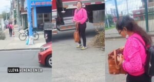 No bairro Quiriguá, em Bogotá, uma mulher teria envenenado um cachorro e agredido um vizinho.