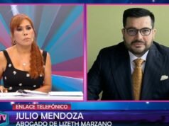 Lizeth Marzano: Advogada da família Marzano após a detenção de Adrián Villar: “Estamos tranquilos com a decisão”