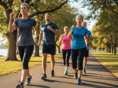 Quais são os benefícios da caminhada diária para pessoas com mais de 60 anos?