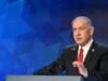Netanyahu advertiu que Israel continuaria a “destruir o regime terrorista no Irão”.