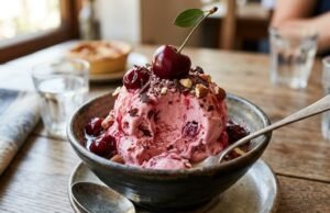 Sorvete de cereja: como preparar uma deliciosa sobremesa de forma simples em casa