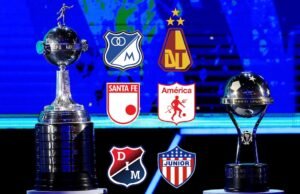 Estes são os clubes colombianos na fase de grupos da Copa Libertadores e da Copa Sul-Americana