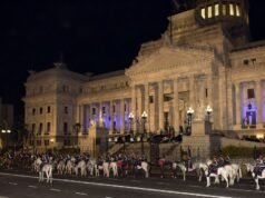 As 50 fotos da abertura da reunião ordinária de Javier Milei no Congresso