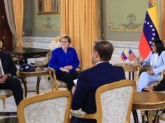 Delcy Rodríguez recebeu em Caracas uma delegação da Comissão de Relações Exteriores do Senado dos Estados Unidos