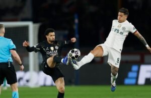 O PSG venceu o Chelsea com Enzo Fernández e Garnacho nas oitavas de final da Liga dos Campeões.