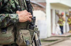 Os confrontos entre o exército e o Clã do Golfo foram registrados na zona rural de Yondó durante o dia das eleições, em 8 de março.