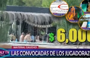 Magaly TV revela quem são as modelos e os milhões de dólares gastos na viagem de Mario Irivarren, Frencho, Patricio e Said Palao à Argentina