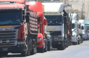 Greve dos transportadores pesados de mercadorias em Lima e Callao hoje: isso é conhecido
