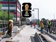 Anunciaram o número de milionários dedicados às obras públicas para a Copa do Mundo de 2026 no México: foi assim que foram distribuídos.