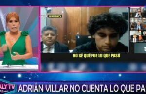 Magaly Medina lamenta o atraso na prisão de Adrián Villar: “A família de Lizeth ainda aguarda o julgamento”