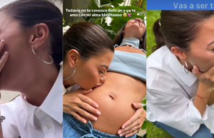 A reação de Sofía Jujuy Jiménez ao ver a barriga da irmã: “Ainda não te conheço e já te amo”