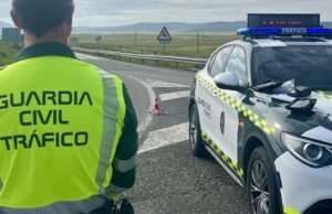 Um ciclista morreu em colisão com um carro em Alto de las Muñecas (Cantábria)