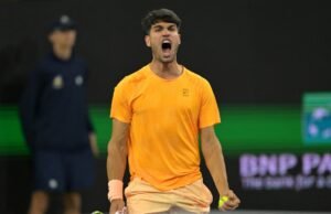 Alcaraz vence Rinderknech em três sets e chega às oitavas de final de Indian Wells