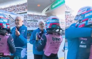 A reação de Flavio Briatore em apoio a Franco Colapinto após ele ter sido eliminado do Q3 do Grande Prêmio da China devido a uma pequena diferença