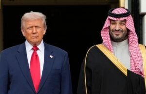 Donald Trump e o príncipe herdeiro da Arábia Saudita condenam o ataque do Irão aos países do Golfo