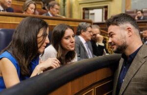 Belarra: “Não consigo pensar em equipe melhor que Rufián e Irene Montero para enfrentar os grupos PP e Vox”
