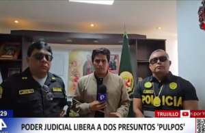 ‘El Cocinero’, braço armado de ‘Los Pulpos’, libertado após confessar crimes e sequestro: PNP denuncia impunidade