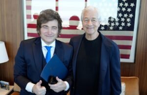 Por trás da reunião de Javier Milei e Jamie Dimon, CEO do JP Morgan: uma reunião pacífica e apoio ao plano de reformas