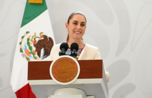 ‘La Mañanera de Sheinbaum’ hoje: 40 horas por dia, conflito no Oriente Médio e Shakira no Zócalo, entre outras coisas.