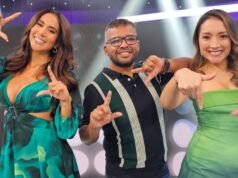 Melissa Paredes e Ximena Dávila são apresentadas como as novas apresentadoras de ‘Você está em todos’, com Jaime ‘Choca’ Mandros