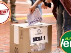 Alianza Verde e En Marcha pediram aos militantes que não votassem no referendo presidencial de 8 de março: “Não”