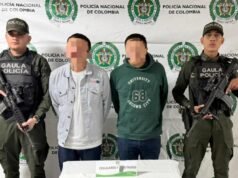 Autoridades prendem duas pessoas supostamente envolvidas na “viagem milionária” de Diana Ospina a Bogotá