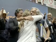 O Centro Democrático também acolheu Juan Daniel Oviedo como vice-presidente e Paloma Valencia