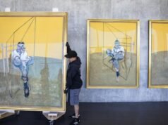 LACMA instala tríptico Francis Bacon de US$ 142 milhões nas Galerias Geffen