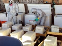 Mais de uma tonelada de metanfetamina no norte da Califórnia