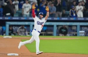 Alex Freeland mostra por que entrou no elenco dos Dodgers na vitória sobre o Arizona