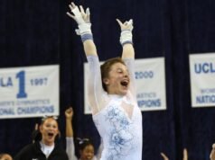 O calouro da UCLA cria raízes na ginástica de elite para ajudar os Bruins