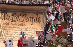 Esperava-se que um terceiro protesto nacional ‘No Kings’ atraísse grandes multidões. 41 protestos acontecendo em Los Angeles