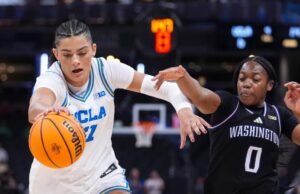 A UCLA teve um início lento, derrotando Washington no torneio Big Ten
