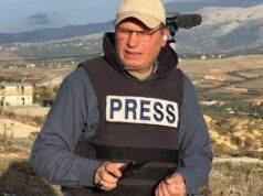 Ataques aéreos israelenses matam três jornalistas no sul do Líbano